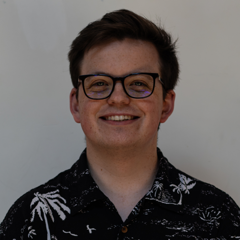 Photo of Aaron, taken by Tom